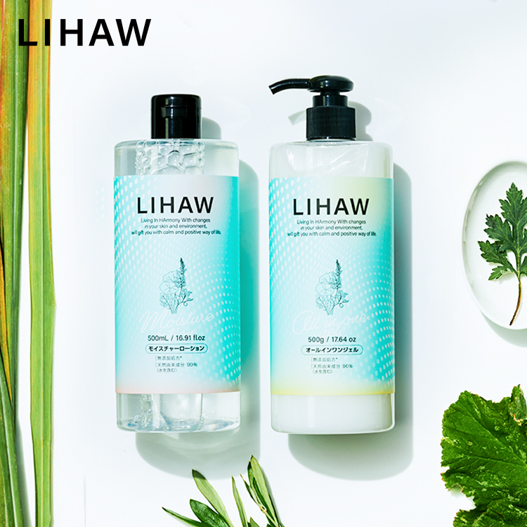 【楽天市場】LIHAW リハウ モイスチャーローション（大容量 500mL） ４種のCICAエキス配合 cica シカ ボタニカル 国産 大容量 天然 由来成分96%（※水を含む） ツボクサ葉エキス ツボクサエキス マデカッソシド アシアチコシド 日本製 化粧水 保湿化粧水 ...