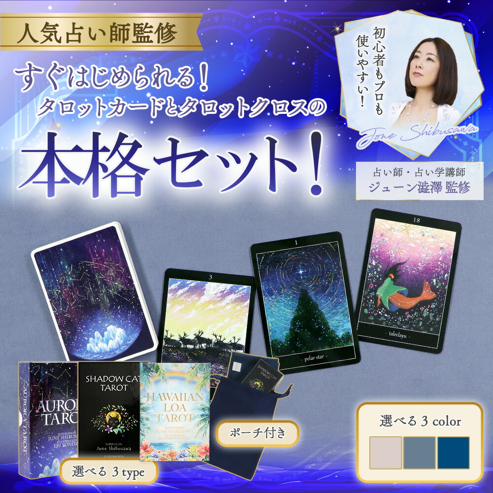 楽天市場】【美しい】オーロラタロット カード 初心者 ジューン