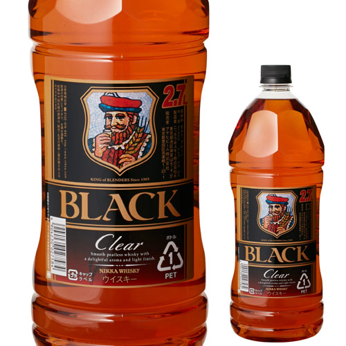 ブラックニッカ 【ケース販売】 ニッカ クリア ペットボトル 37