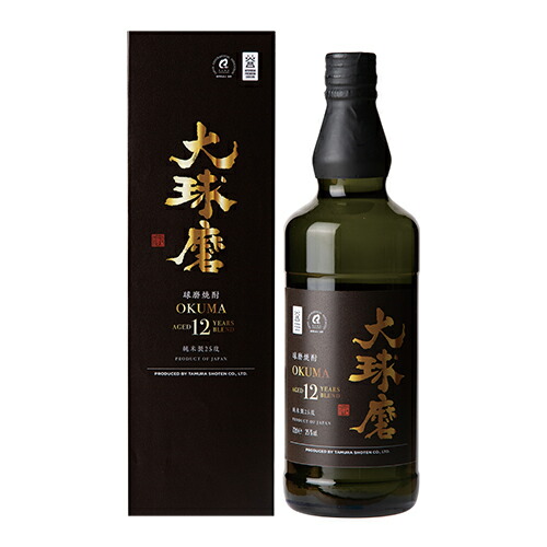 楽天市場】全品P3倍 球磨焼酎 大球磨 12年熟成 純米製二十五度 720ml