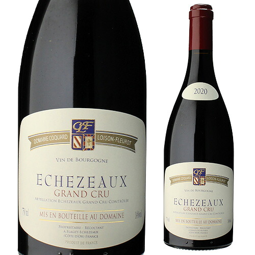 エシェゾー 2020 コカール ロワゾン フルーロ 750ml フランス ブルゴーニュ グラン クリュ 特級 ピノ ノワール 中重口 赤 辛口 虎 38,610円