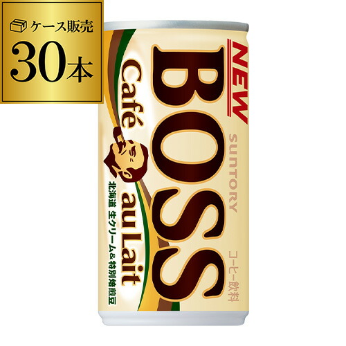 楽天市場】缶コーヒー ボス BOSS 1ケース販売 BOSS プレミアムボス185g