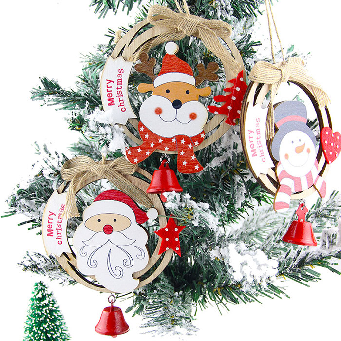 クリスマス オーナメントストラップ 100本 クリスマスオーナメントクリスマスツリー飾りストラッププラスチック