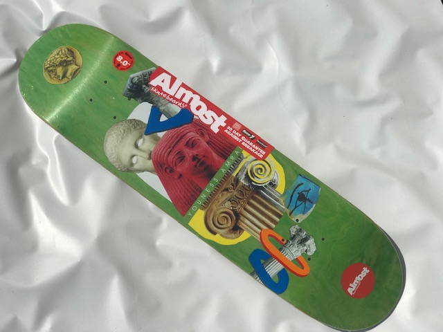 Almost 8 0 X 31 7 Youness Amrani Relics Green Stain Skateboard Deck オールモスト スケートボード デッキ Mellow Concave Fmcholollan Org Mx