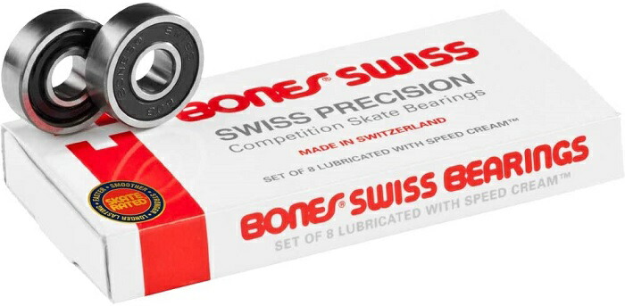 BONES SWISS SWISS PRECISION スケートベアリング BONES】SWISS CERAMICS BEARING ボーンズ ベアリング スイス