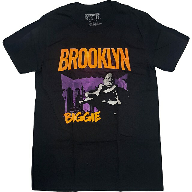 HIPHOP ビギーBIG the notorious BIG アルバムtee Hip HOP(ヒップホップ) ラップTシャツ- Notorious B.I.G (ノート