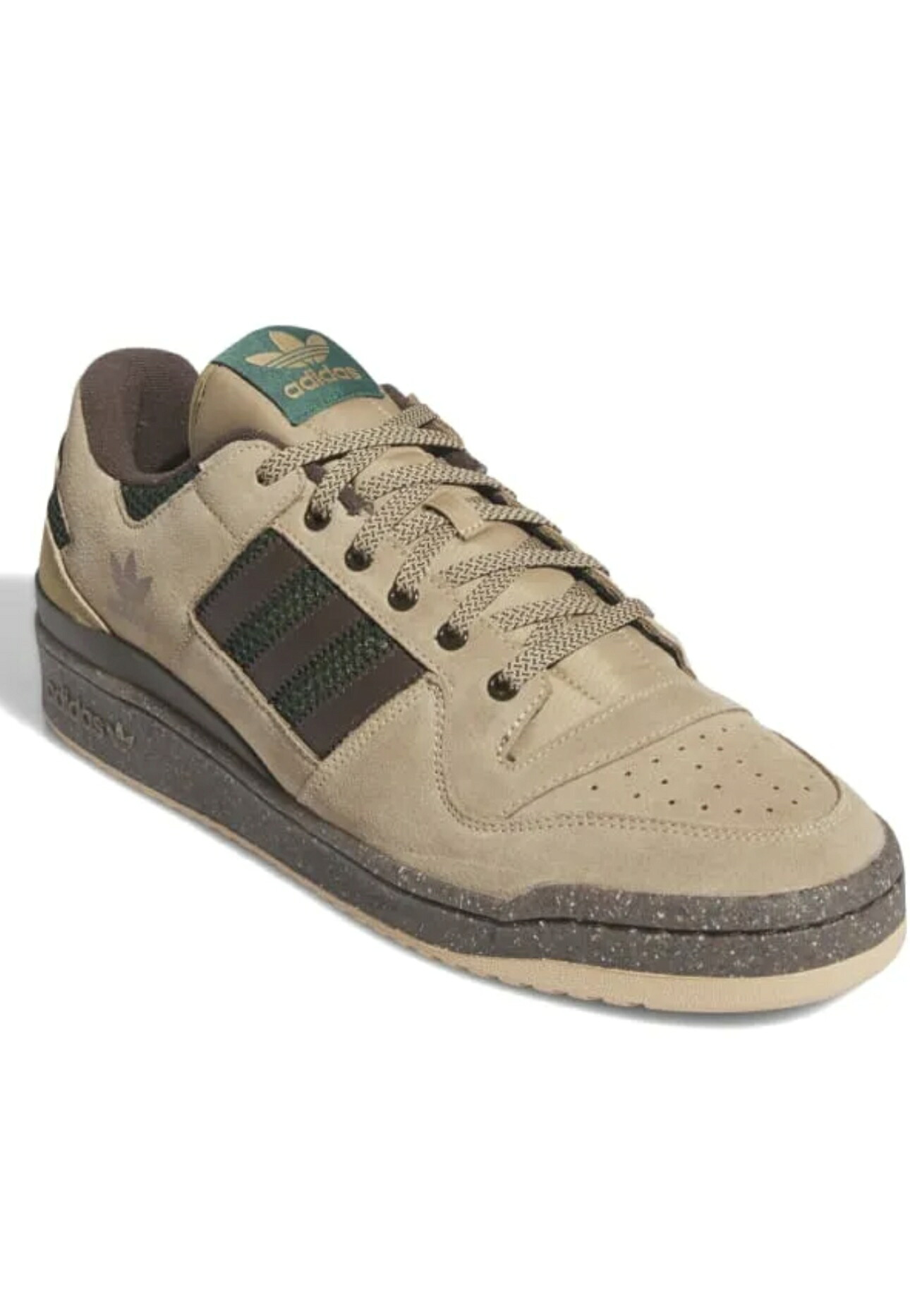 [アディダス] FORUM 84 LOW ADV IF9821 CARDBOARD/PRELOVED BROWN/DARK GREEN SHOES シューズ｜like