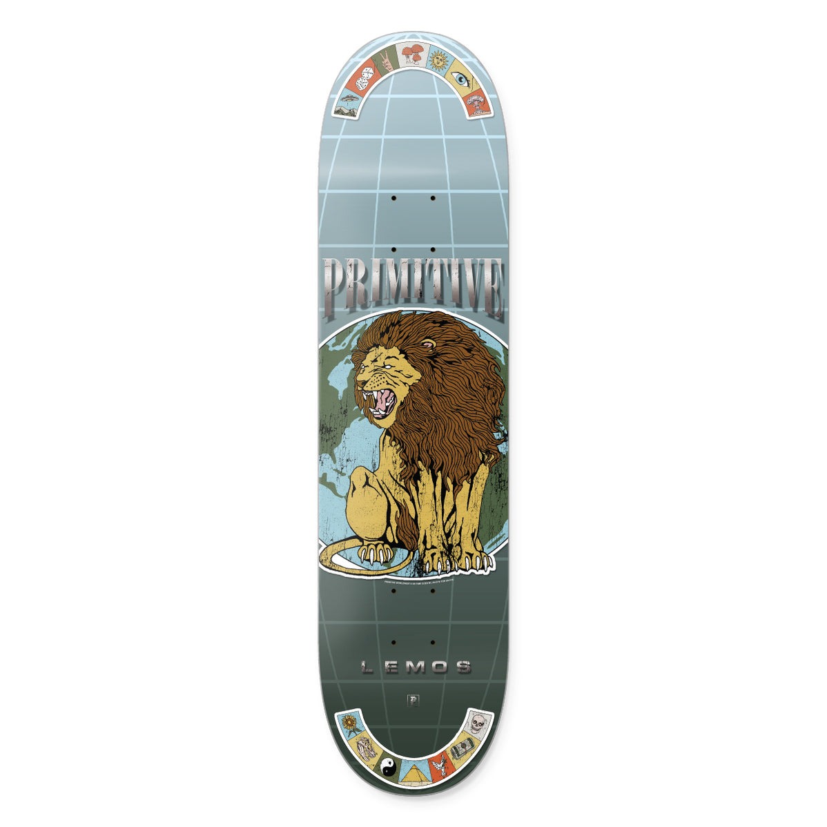 楽天市場】PRIMITIVE SILVAS NEW WORLDS DECK 8.0インチ スケボー