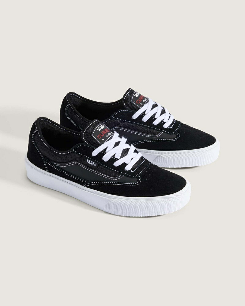 【VANS】SKATE CURREN CAPLES　BLACK/WHITE　バンズ シューズスケート カレン・ケープルズ　スニーカースケートボード スケボー SKATEBOARD SHOES｜like
