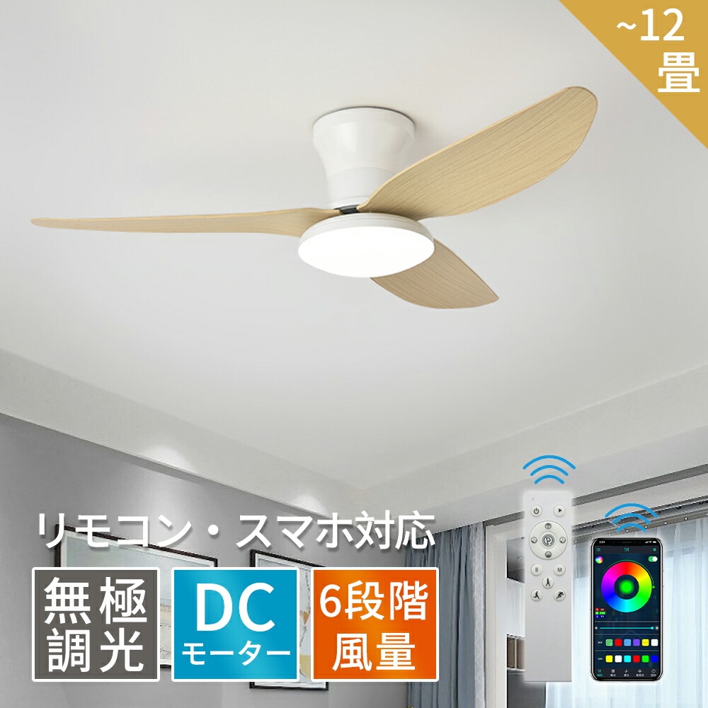 ＼夏に新発売／最高限度気違い  シーリングファンライト 気違い付 調光調色 led 薄型 北欧 遠隔操作取りまわし 定時役立つこと 白熱電球不必要 リビング 正引っくり返る切り替 dc原動機 小型 空気の状態回転運動 軽さ 10畳 12畳 扇風機付き添い人 和室 臥し所 お部屋 点火装置物の具 省エネ 工事不必要