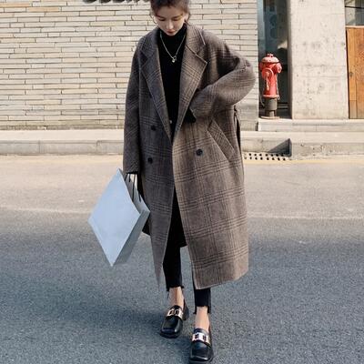 楽天市場】グレンチェック コート ブラウンコート キルティング裏地