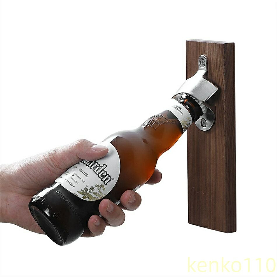 【送料無料】ビール栓抜き 壁掛け 木製栓抜き 収集壁掛け栓抜き 北欧雑貨 北欧 雑貨 ギフト ボトル 瓶 ビール ワイン 飲み物 ドリンク せんぬき お洒落