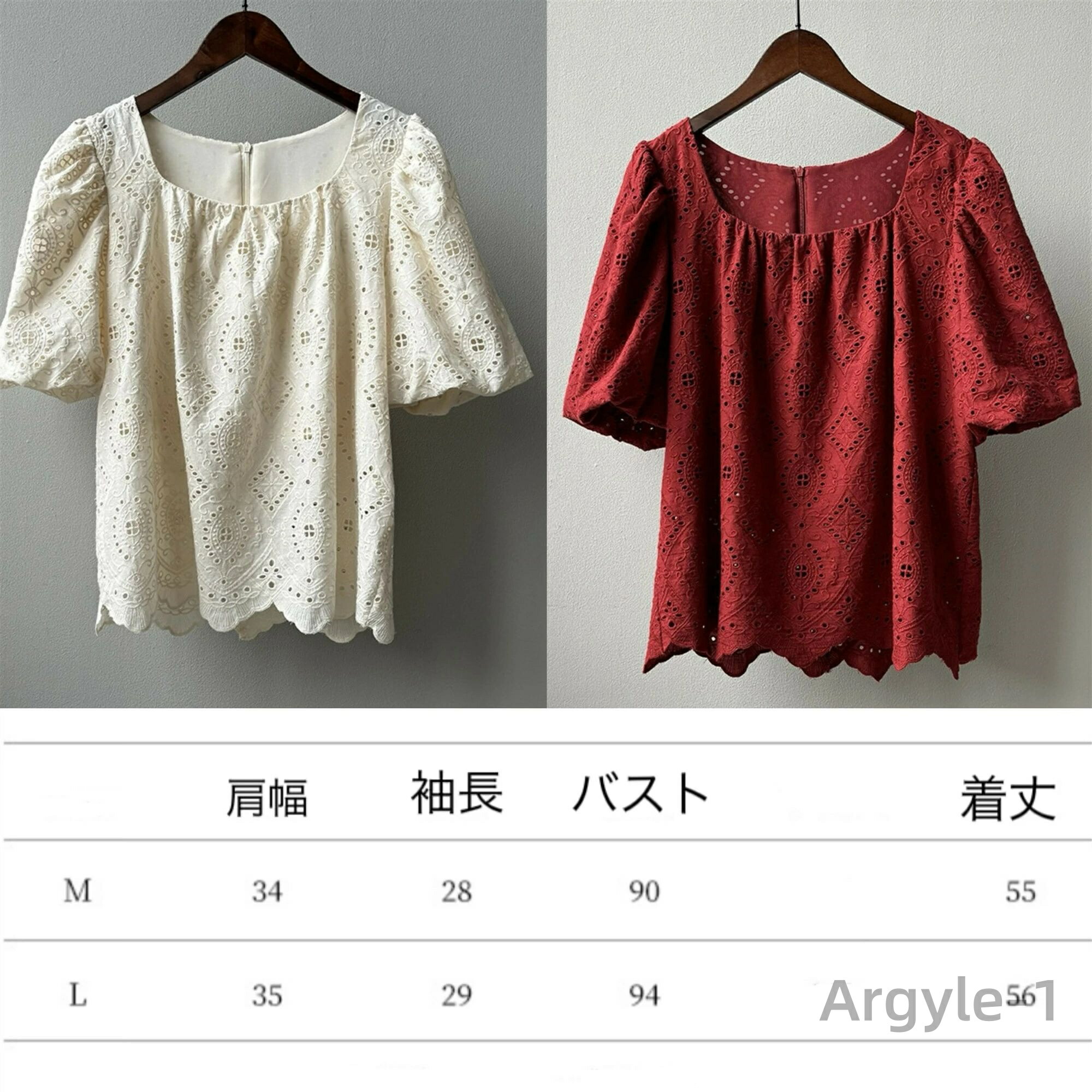 【送料無料】レースブラウス レディース きれいめ 春夏 半袖レーストップス白 オシャレ ブラウス パフスリーブトップス 韓国風