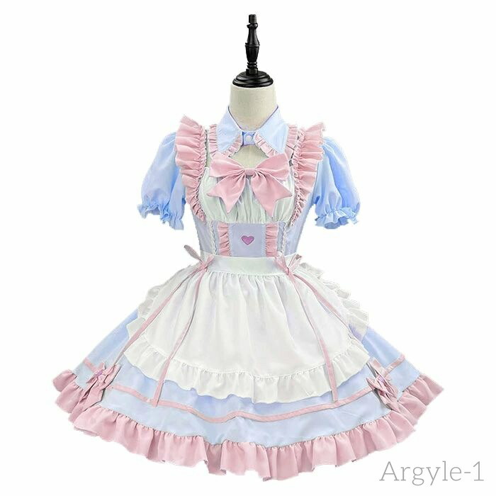 【送料無料】ハロウィン コスプレ レディース 可愛いリボン メイド 仮装 衣装 半袖 ワンピース 女性 かわいい ハロウィンコスプレ ワンピース レディース 大人|雑貨専門店ライキー 店