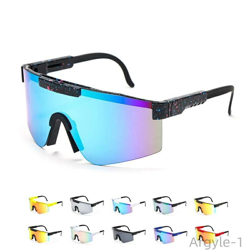 【送料無料】スポーツサングラス 偏光サングラス ゴーグル 偏光レンズ メンズ レディース UV400 超軽量 紫外線防止 大きいレンズ 自転車