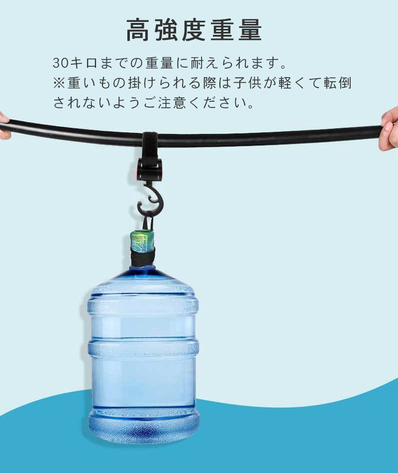 送料無料 2個セット 30kg 360度 1000円 おしゃれ アイテム ギフト クリップ バギーフック フック プレゼント ベビーカー ベビーカーフック ホルダー ポッキリ マザーズバッグ ママ マルチ 便利 出産祝い 多機能 耐荷重 荷物掛け 赤ちゃん 冬バーゲン ベビーカーフック