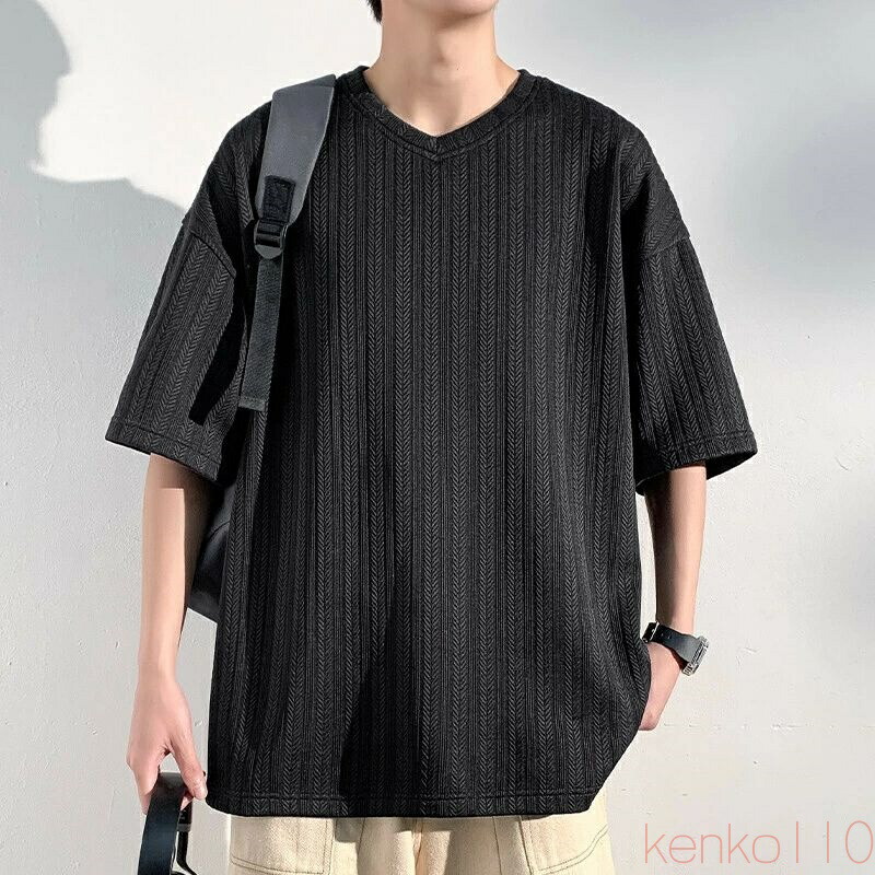 【送料無料】tシャツ 半袖 メンズ ブランド 無地 シンプル カジュアル Vネック 夏 ゆったり ファッション 大きい 吸汗速乾 韓国 高校生 ビッグシルエットおしゃれ ビッグtシ 6,028円