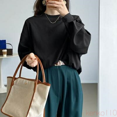 【送料無料】トップス 長袖 袖あり S M 襟無し 春 秋 冬 かわいい 大人可愛い きれいめ シンプル カジュアル 大人 上品 おしゃれ かっこいい レトロ アジアン エスニック M L|雑貨専門店ライキー 店
