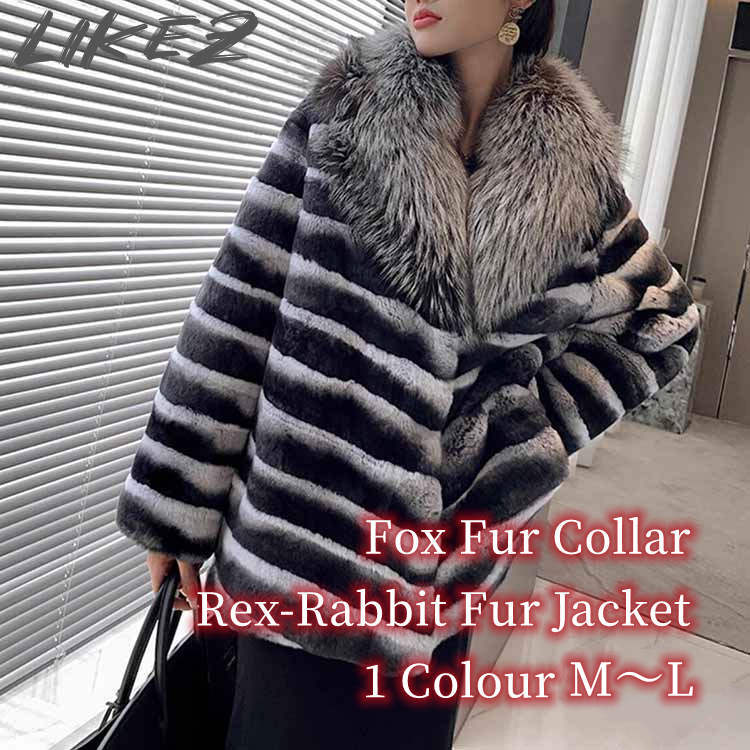 楽天市場】ジャケット フォックス リアルファー コート アウター