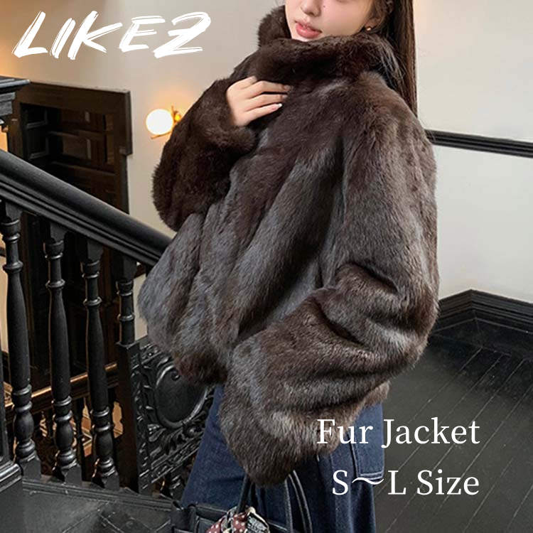 楽天市場】ジャケット フォックス リアルファー コート アウター