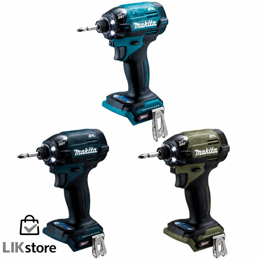 マキタ TD002GZ 40Vmax 充電式インパクトドライバー 本体のみ (各色) 純正 makita BL4025 DC40RA対応 バッテリ・充電器・ケース別売｜LIKストア店