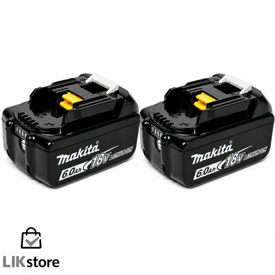 マキタ BL1860B 2本 仕掛ける 18V 6.0Ah リチウムイオンバッテリ 完全無欠 makita DC18RF相応う A-60464 残量見せびらかす・自分自身打ちこわれる読み合わせる付