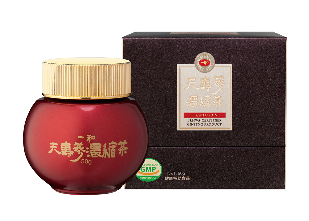 【置き目品】一和 天寿參濃縮茶 50g 高麗人蔘 一和高麗人蔘茶 濃化茶 濃化抽出エキス てんじゅさんのうしゅくちゃ 一和 老いらく人蔘 植物性エキス-サプリメント