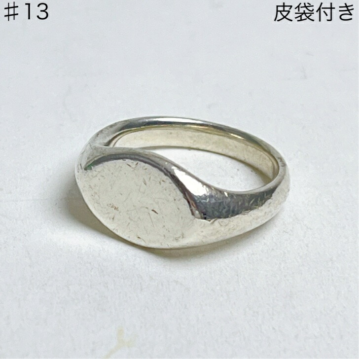 美品 オールドティファニー シグネチャー リング 13号 シルバー925 美品 オールドティファニー シグネチャー リング 13号 シルバー925