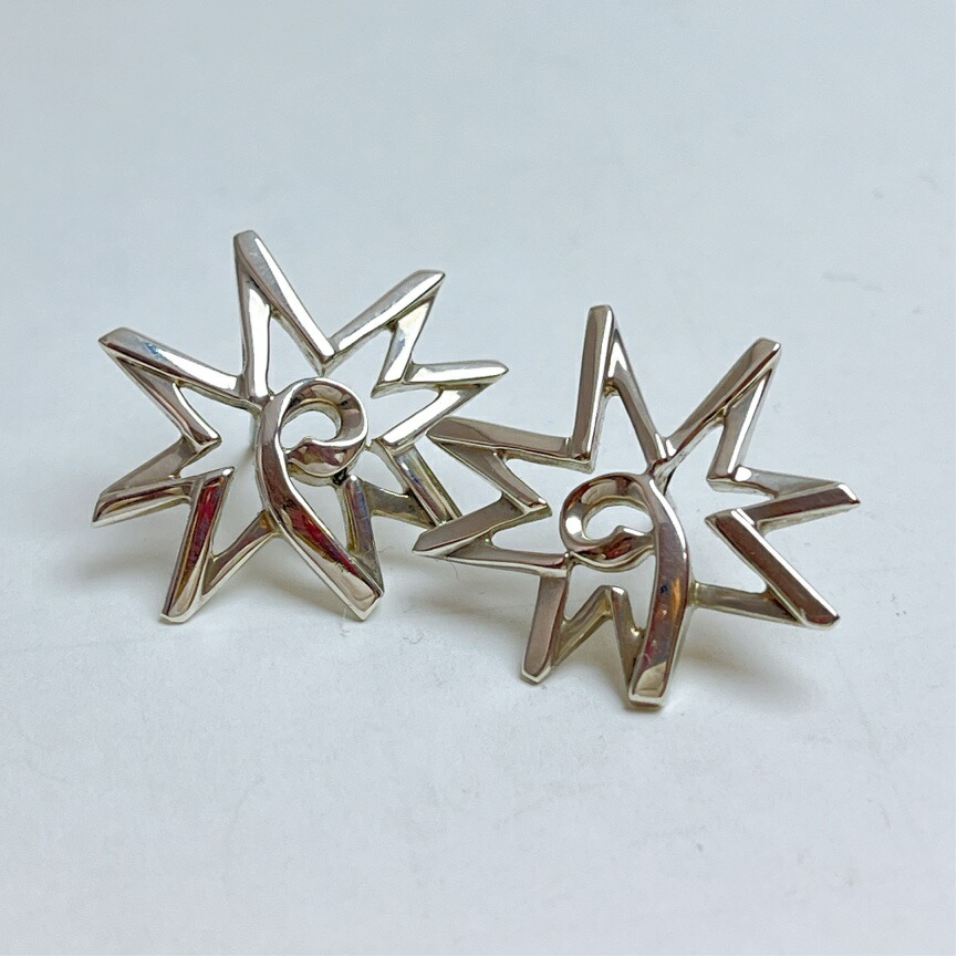 Tiffany パロマピカソ　キス　シルバーピアス　Ag925 キャッチ片方社外 すぐ届く☆TIFFANYティファニー☆パロマピカソXピアス☆シルバー