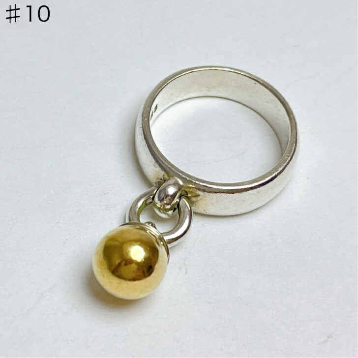 Tiffany & Co. リング シルバー ゴールドボール付き 楽天市場】[USED/中古]TIFFANY&Co. ティファニー リング・指輪