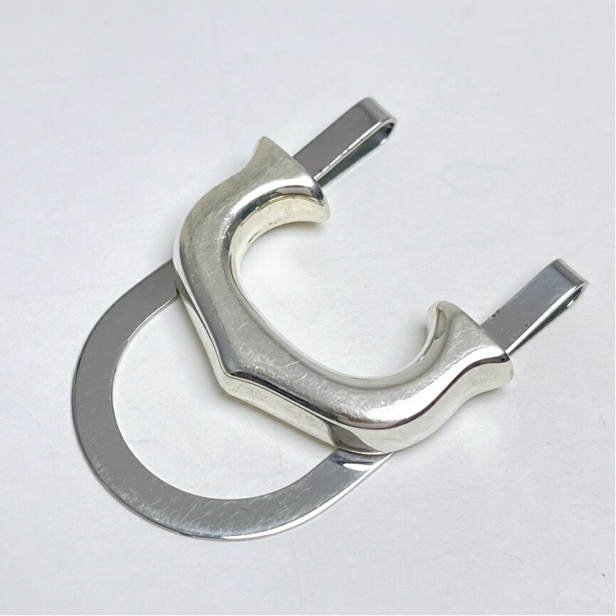 美品 Cartier マネークリップ C・ドゥ・カルティエ 2Cモチーフ Cartier カルティエ 2C2 C・ドゥ・カルティエ クリップ