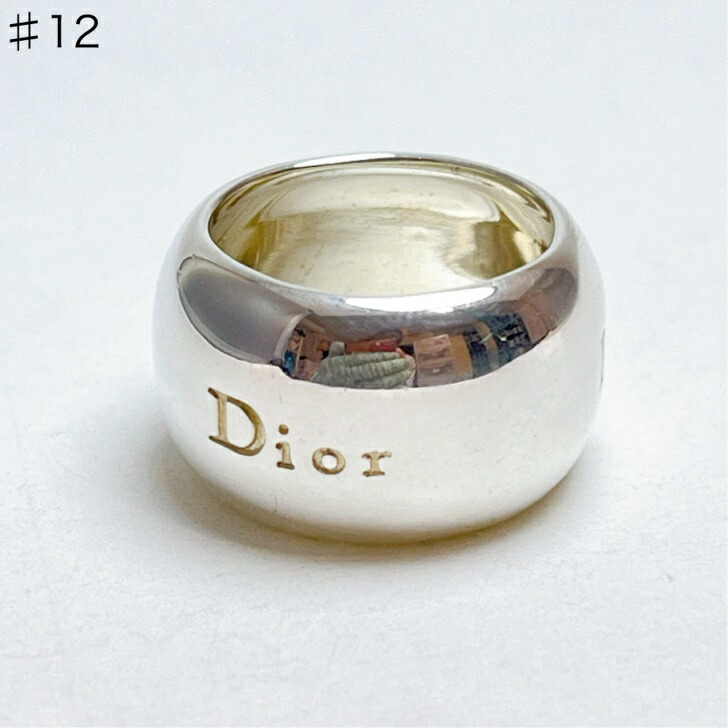 【箱・保存袋あり】Dior evolution シルバー リング　12号 楽天市場】ディオール Dior リング・指輪 トロッター ♯11.5～12