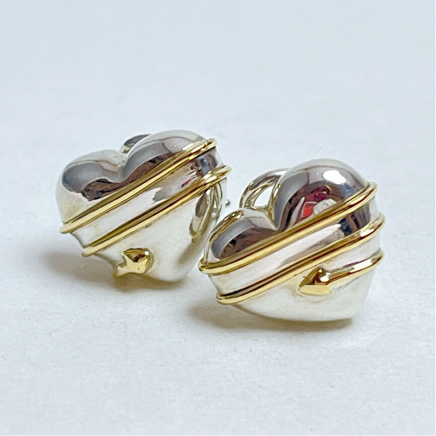 楽天市場】ティファニー ツイストロープ リングコンビ イヤリング