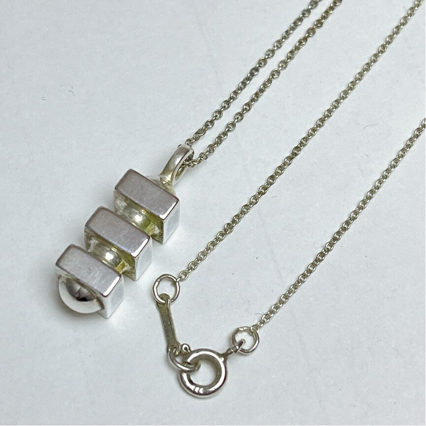 【中古】 ティファニー パロマグルーブ ネックレス 925 スターリング シルバー｜LiLi reuseshop
