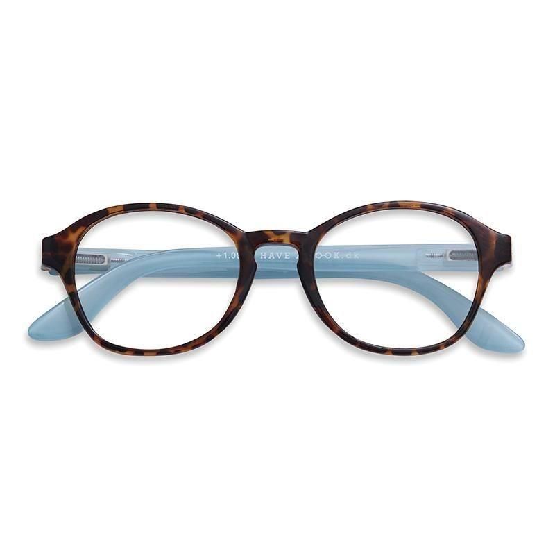 老眼鏡 読むこと水呑み CIRCLE TORTOISE/BLUE HAVE A LOOK ハヴアルック 北欧雑貨 デンマーク王国