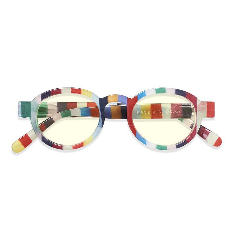 老眼鏡 ブルーライトカット付き添い人読むこと水呑み CIRCLE TWIST CANDY HAVE A LOOK ハヴアルック 北欧雑貨 デンマーク王国