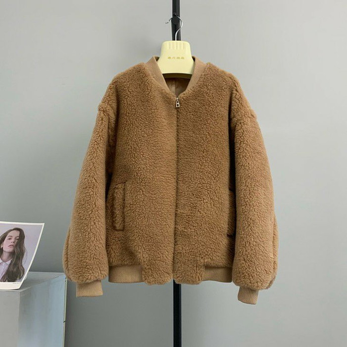 楽天市場】2023 AW 4color テディ フード付き ショート コート