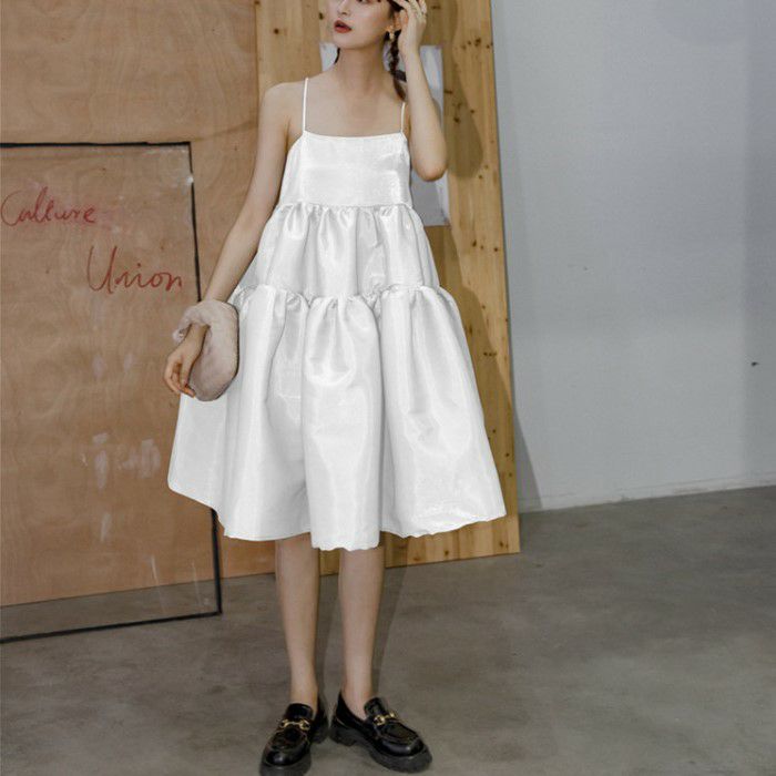 21年 春夏 新作 3color ティアード キャミ ドレス ワンピース septicin Com