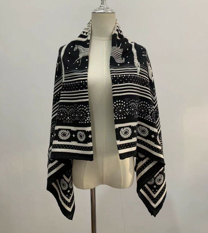 限定数 再販 6月前半頃 発送 2025 新作 3color Horse scarf