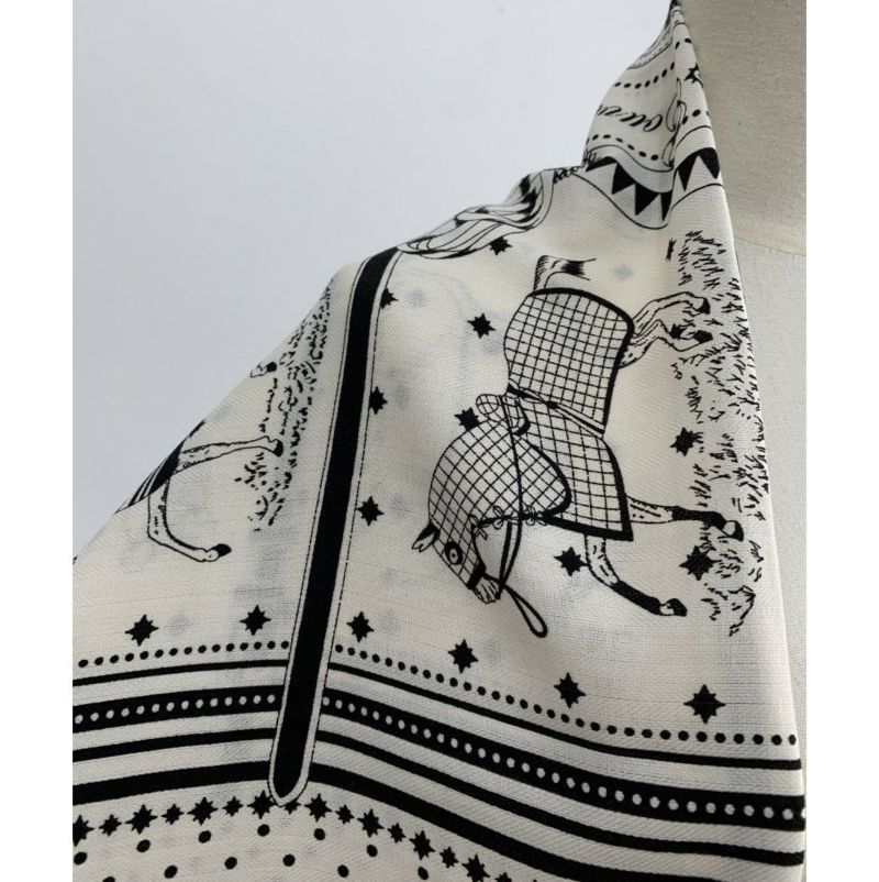 限定数 再販 8月上旬頃 発送 2025 新作 3color Horse scarf