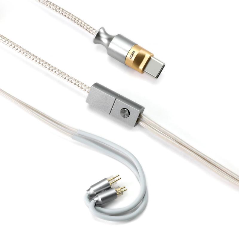 ddHiFi M110C USBインターフェースデコーディングイヤホンケーブル（MMCXコネクタ＆2ピン0.78コネクタ対応）、インラインコントロール＆マイク対応｜LiLishop6