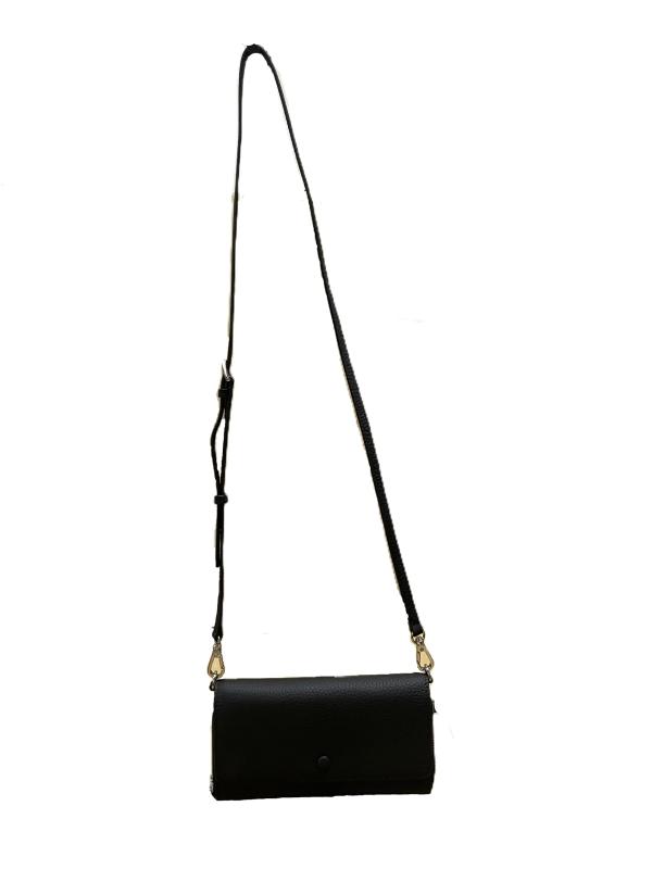 [フルタック] 財布 nasty〈ナスティ〉ショルダー付ロングウォレット ブラック 12,485円