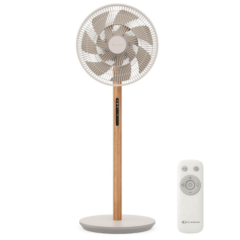 MYCARBON サーキュレーター 扇風機 兼用 【2026新登場&amp;DCモーター搭載＆節電対策】サーキュレーター 静音 自動首振り 風量8段階調節 パワフル送風 リビング扇風機 タイマー付き リモコン付｜LiLishop6 9,715円