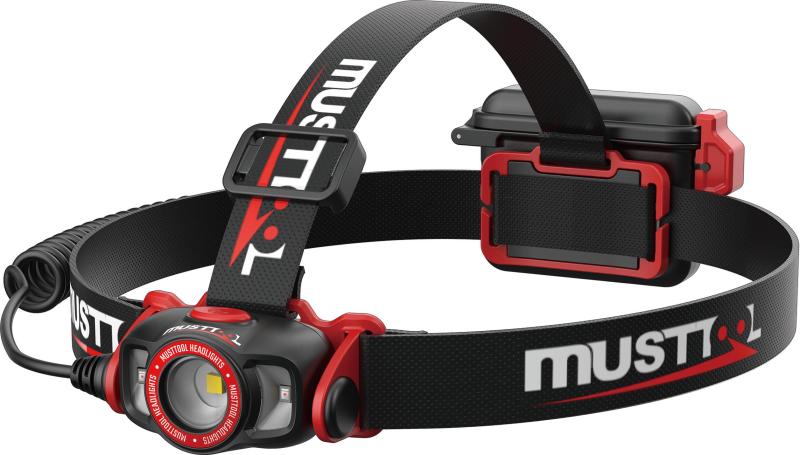 MUSTTOOL(マストツール)/ハイブリッドヘッドライト フラットビーム 明るさ最大500lm 品番: MHL-FR500RD