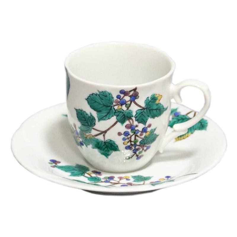 楽天市場】吉田美統【人間国宝】九谷焼コーヒー碗皿（カップ＆ソーサー