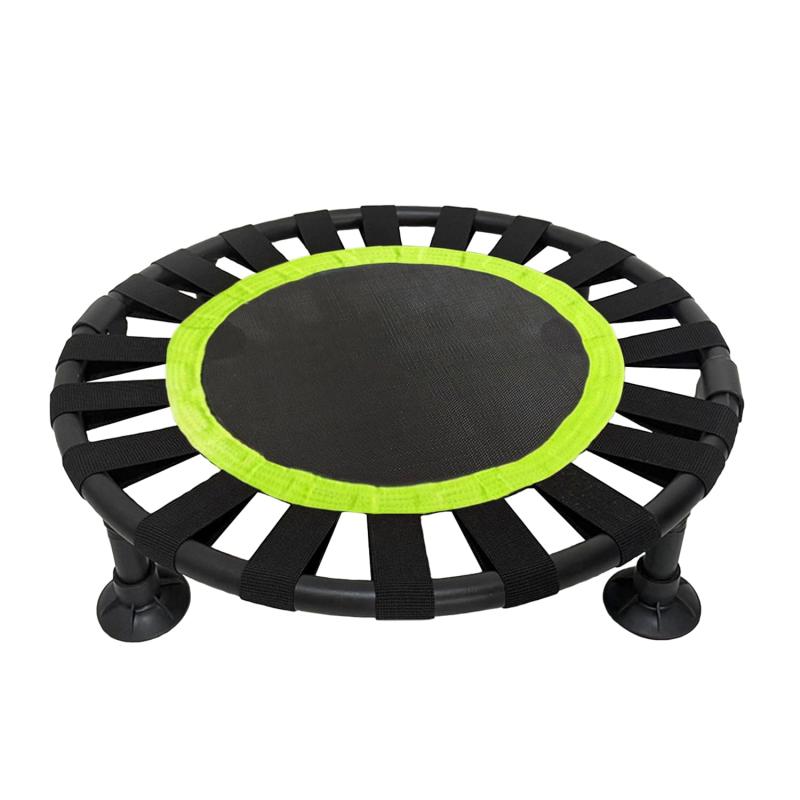 Voodans バスケット静音パッド ドリブルネット バスケットボール練習 バスケットボール用品 サイレントボール 室内 練習 防音 防振 自主練習 (グリーン丸枠)
