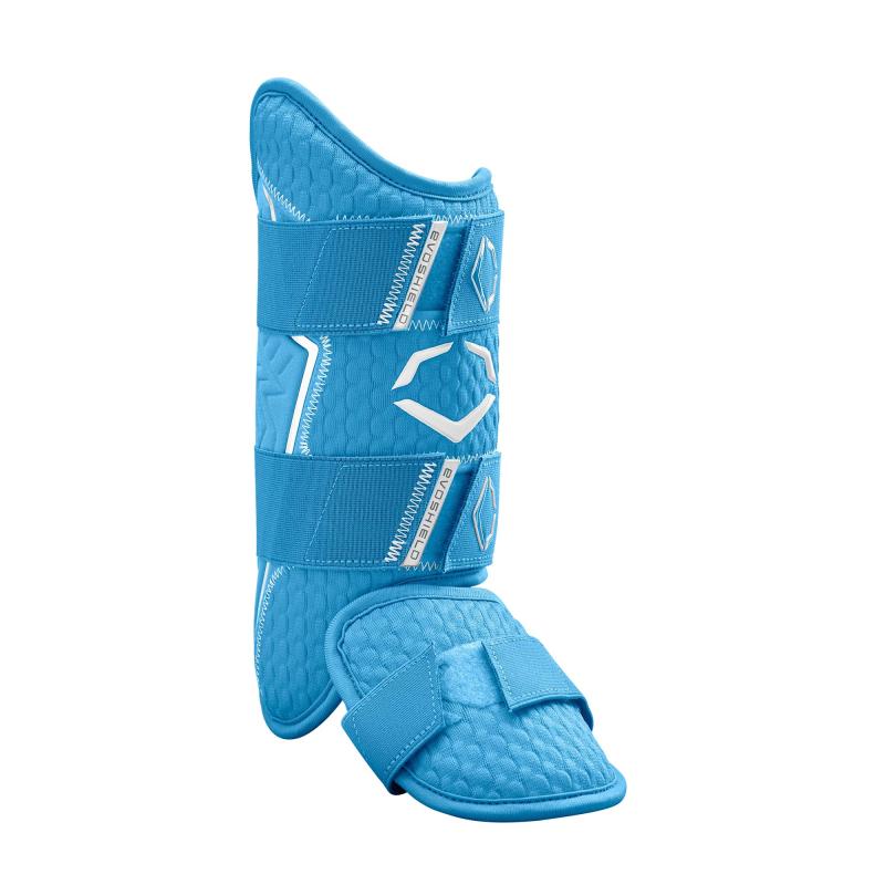 EVOSHIELD(エボシールド) レッグガード ベースボール プロテクティブギア 右強打者用 左強打者用 上級高等学校ベースボール相応う模範例あり サンド-ホワイト(高校野球対応)-ロイヤル