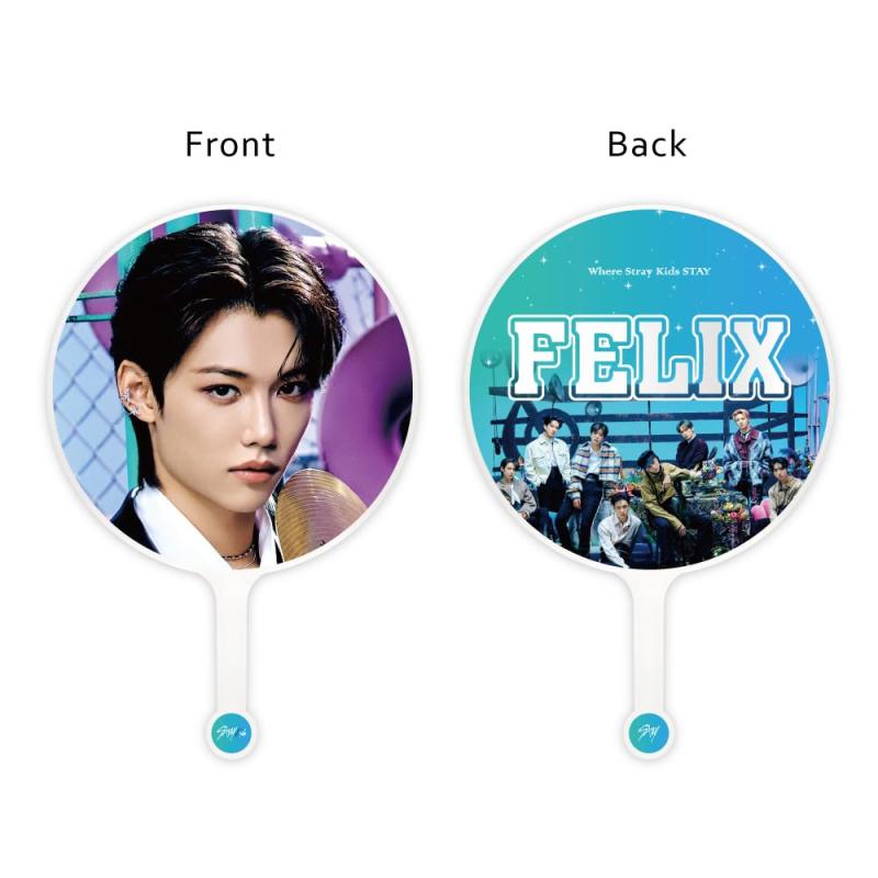 Stray Kids リノ うちわ セット売り 値下げ❗️ StrayKids スキズ リノ うちわカバー うちわケース うちわ セット