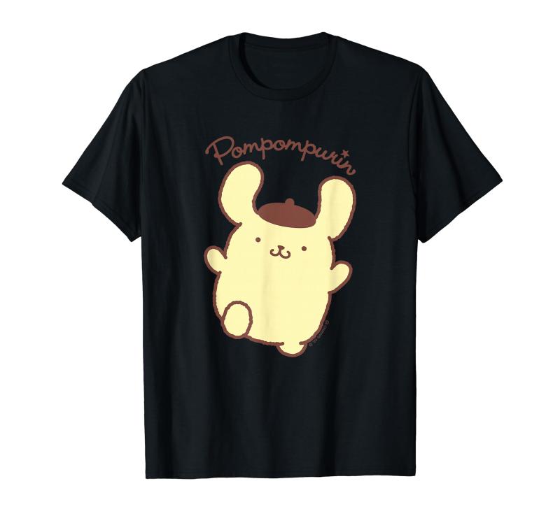 楽天市場】ポムポムプリン Tシャツ 総柄 半袖 M L LL サンリオ