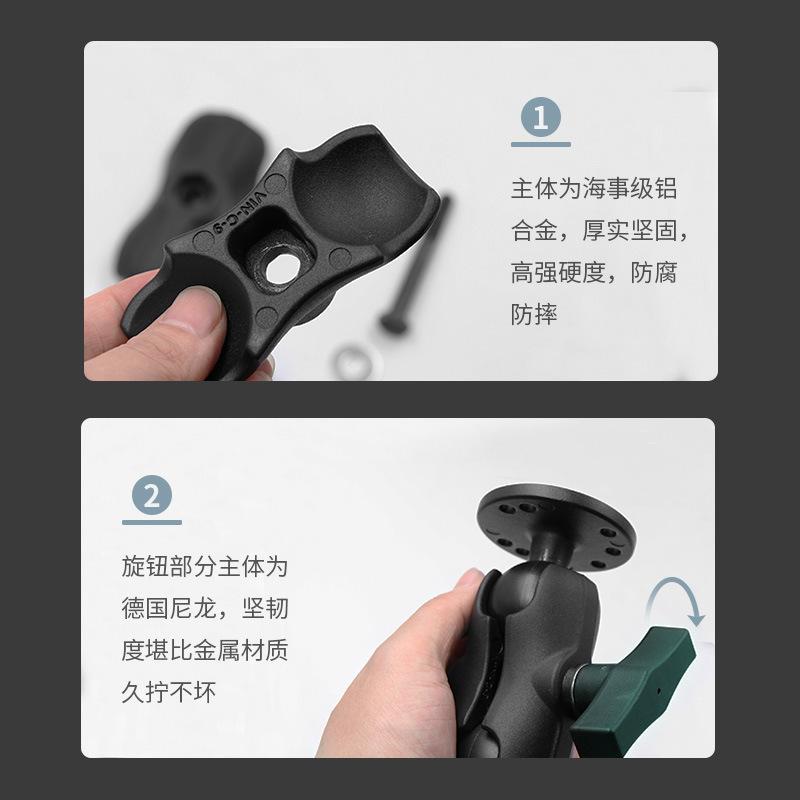 鉄道車両備品 車載防盗 短型 VESA 軽銀アロイ 万向 回転させる式 球頭 ドライビングディスプレイ 管する 照明ランプ 軽さ 耐久 汎用 据え置き 合わせる能力のある パウダーコンパクト 安全性のある鍵を掛ける